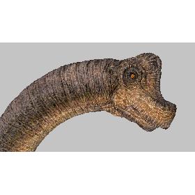 3D Brachiosaurus Animated
